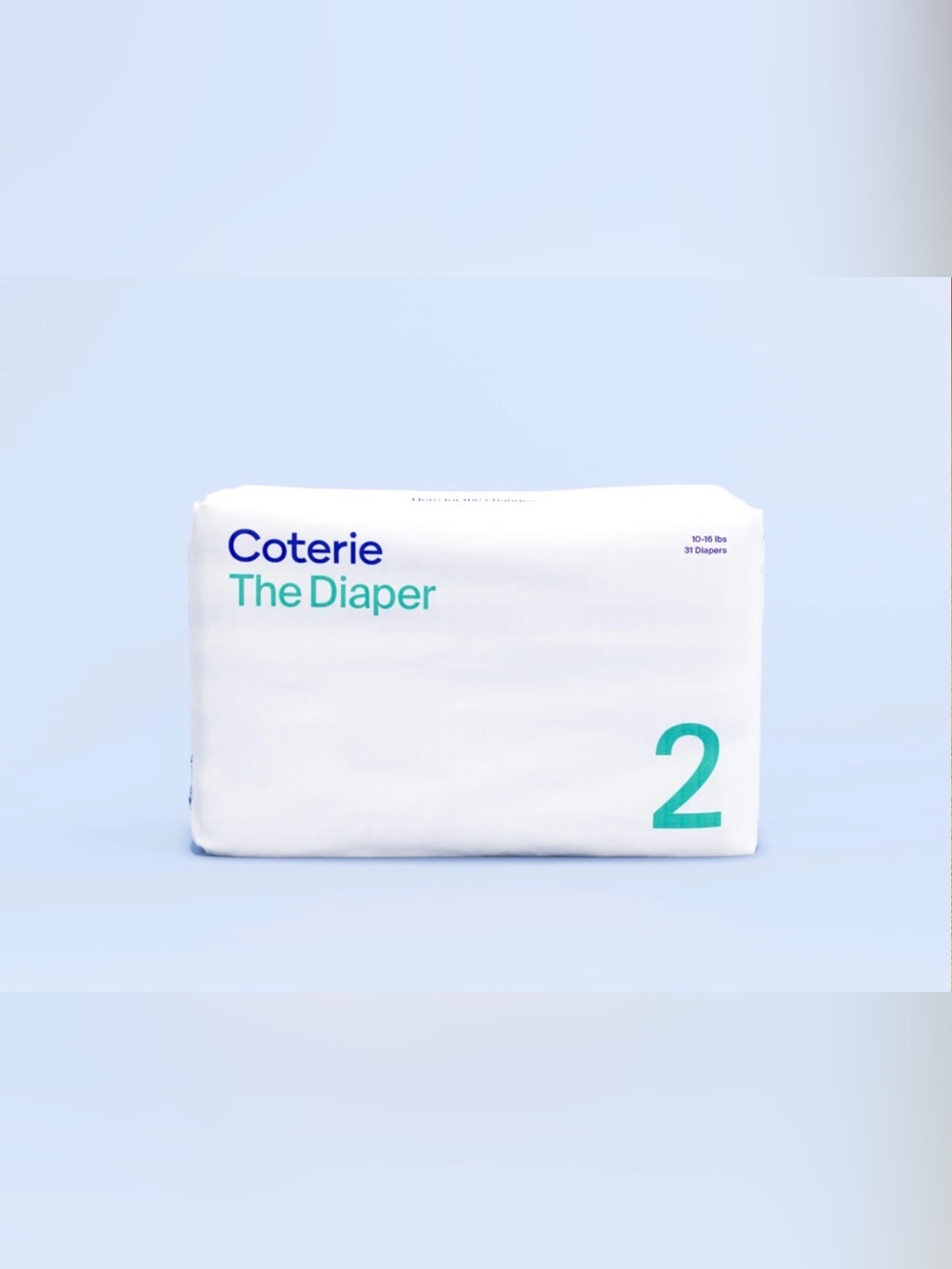 Coterie The Diaper Size 2 - Total of 4 UNOPENED